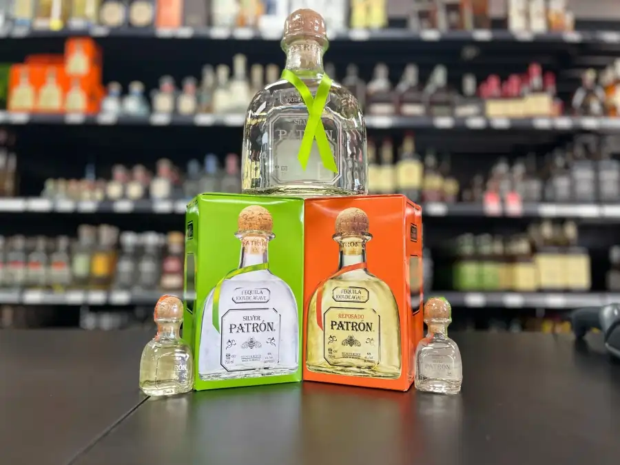Patrón Silver Tequila at Liquor Depot Las Vegas